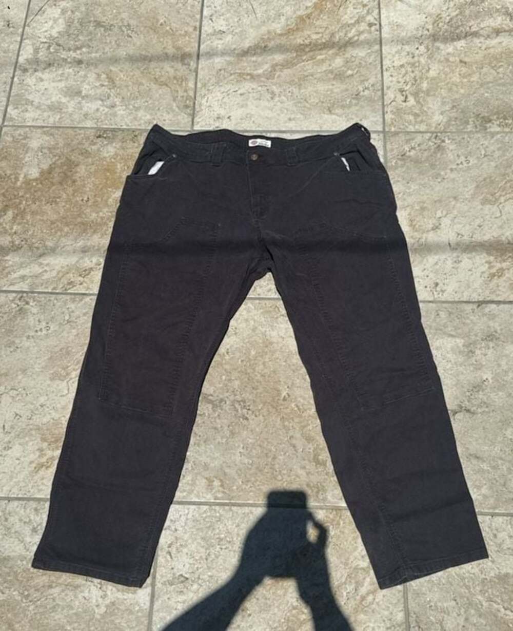 Dickies Crafted for Women Utility Work Pants with Double Knee Detail